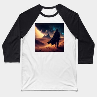 Desert Space Warrior 2 Baseball T-Shirt